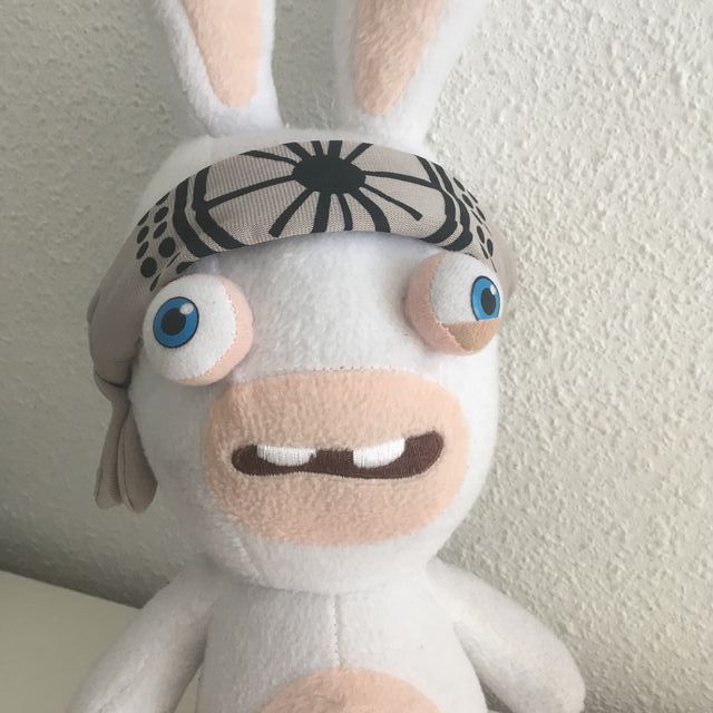 Peluche Rabbids ninja