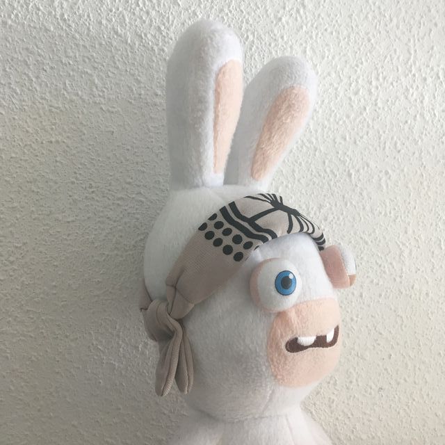 Peluche Rabbids ninja