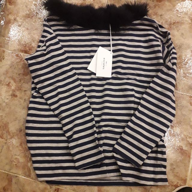 Escales Paris Jersey fino manga larga