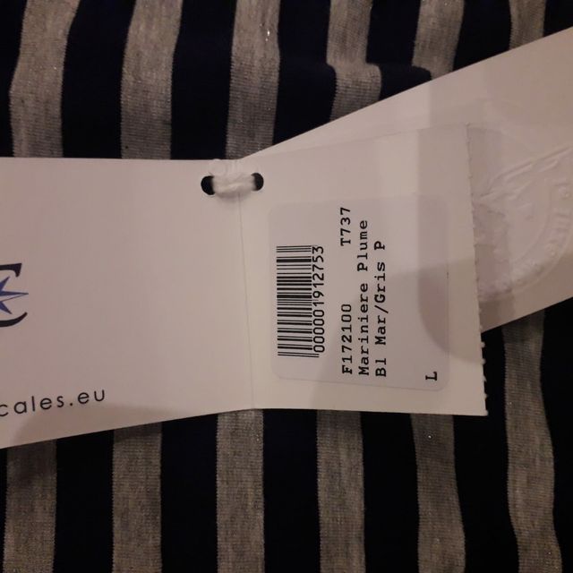 Escales Paris Jersey fino manga larga