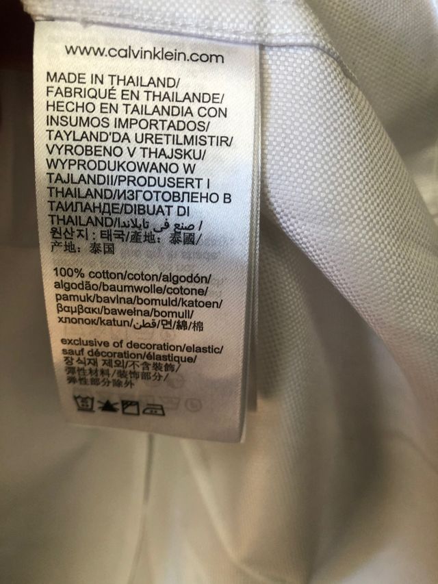 Camisa Calvin Klein + pajarita +gemelos a estrenar