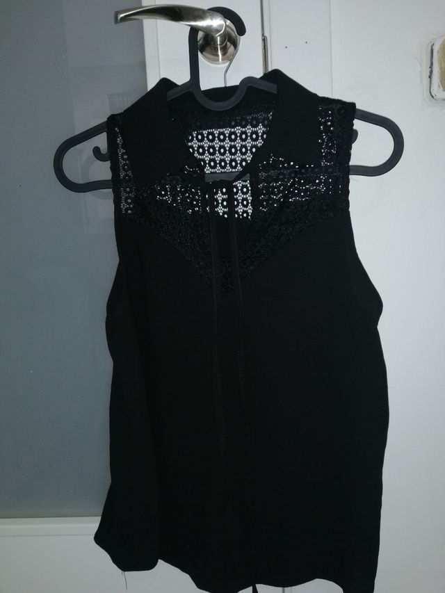 camisa sin mangas