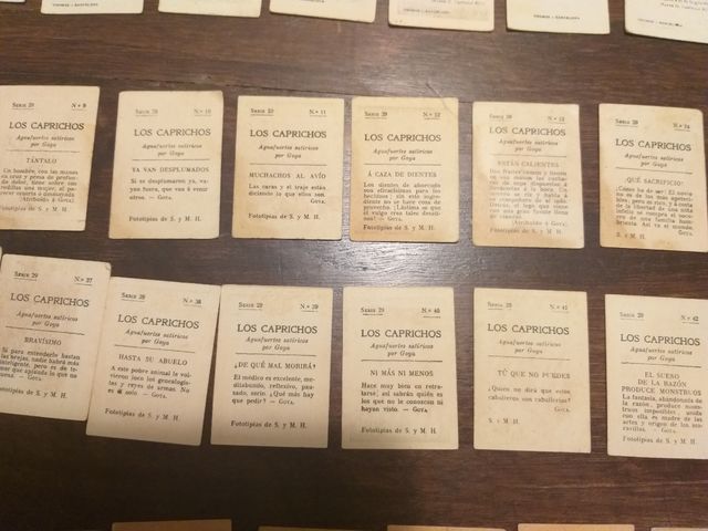 FOTOTIPIAS DE LOS CAPRICHOS DE GOYA