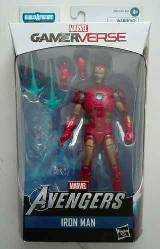 Marvel Legends Series Gamerverse Iron Man (Starboost Armor) Action Figure 15 Cm - Avengers Video Game - 6