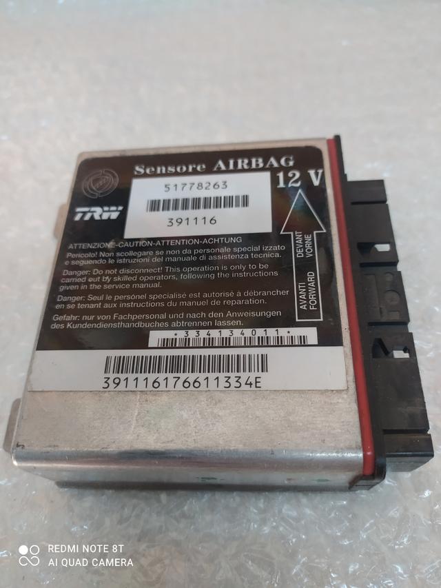 centralita airbag fiat Panda 2003-2010
