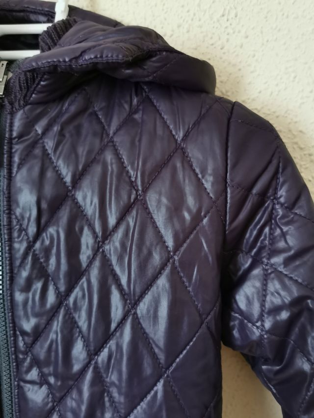 Cazadora niño talla 6-7 años de Zara reversible.