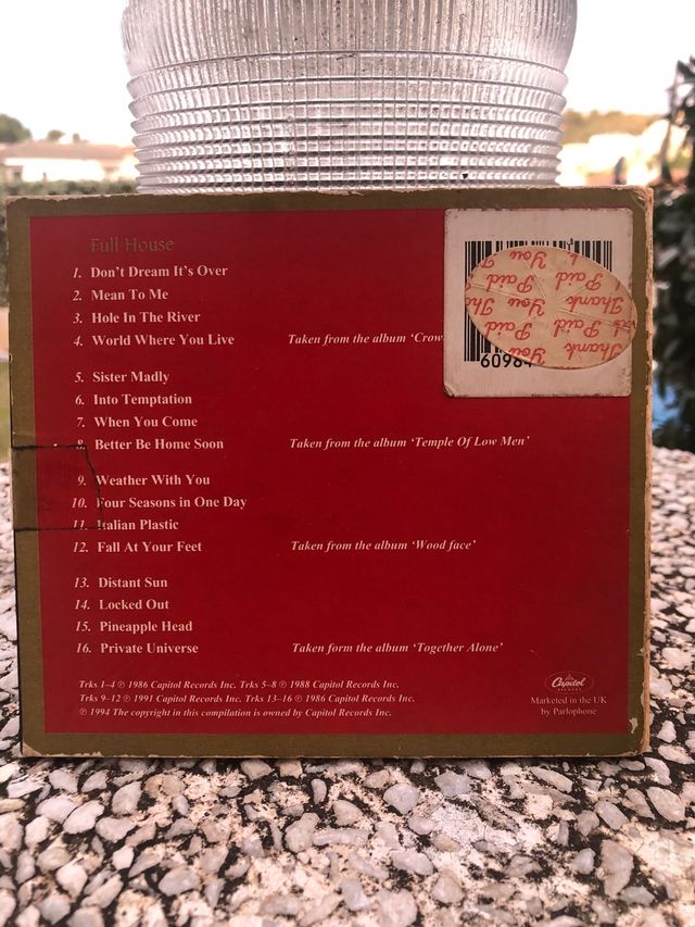 Crowed House CD vintage made in UK