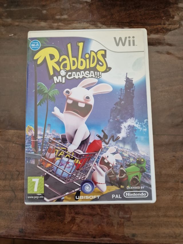 WII juego RABBIDS MI CAAASA !!!