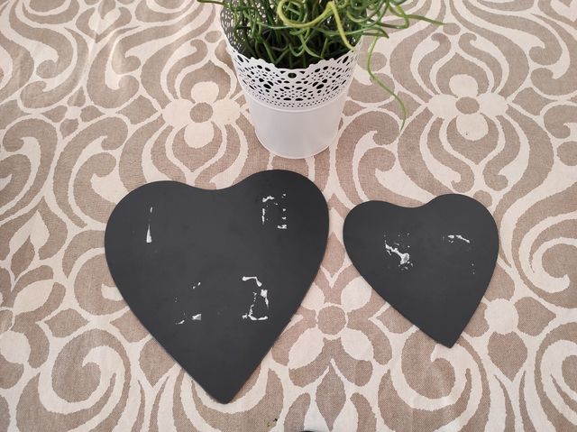 Espejos en forma de corazón