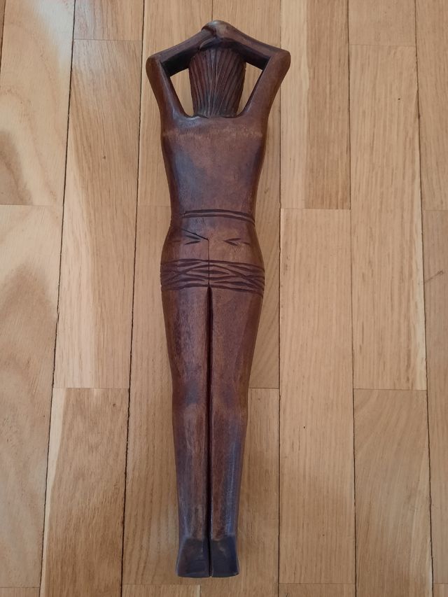 Cascanueces mujer desnuda de madera