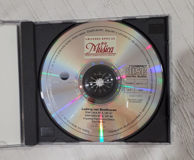 CD Beethoven. Grandes épocas de la música