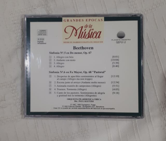 CD Beethoven. Grandes épocas de la música