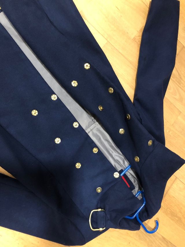 Abrigo azul Marino