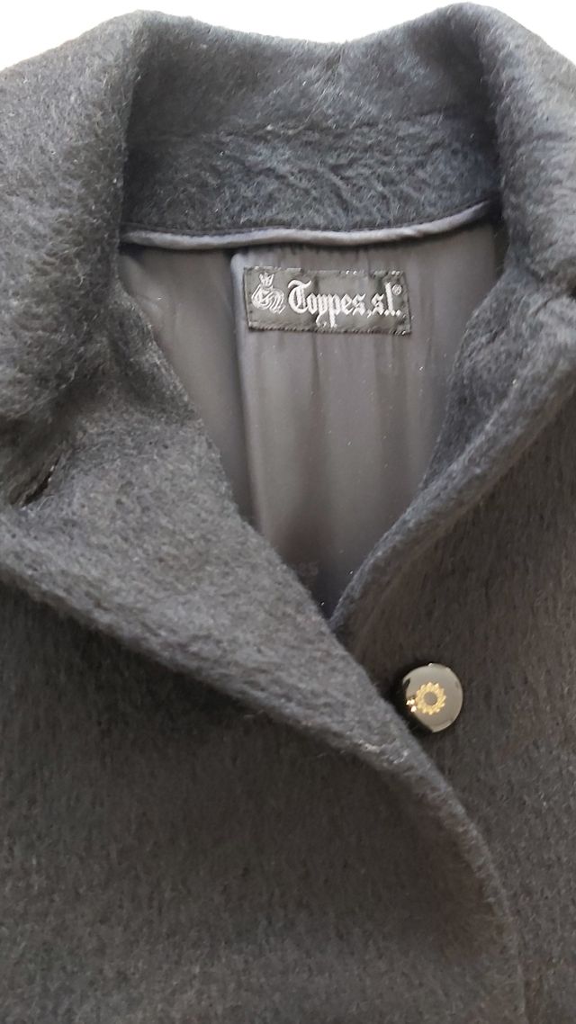 abrigo largo señora talla 44