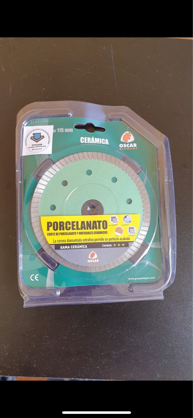 Disco para  porcelanato