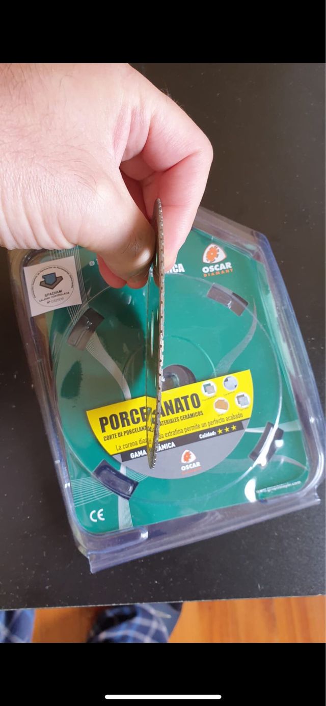 Disco para  porcelanato