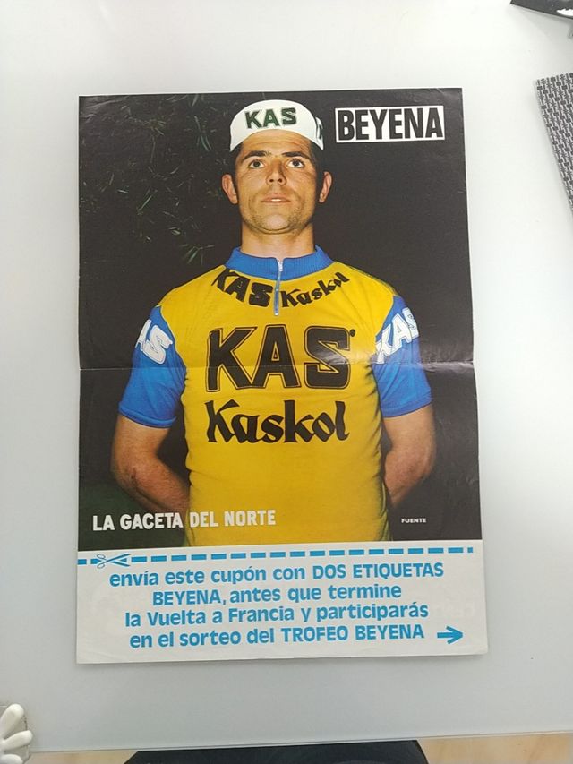 Poster Jose Manuel Fuente. Equipo KAS