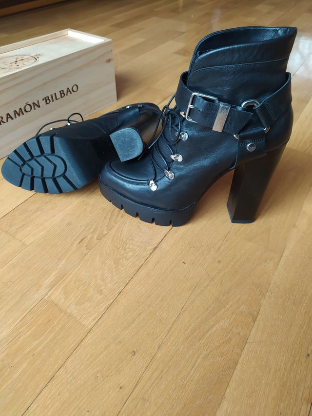 Botines con plataforma