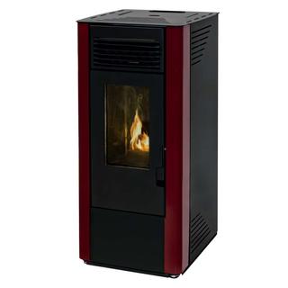 STUFA A PELLET NEW KING 10KW BORDEAUX