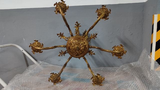 LÁMPARA TECHO BRONCE