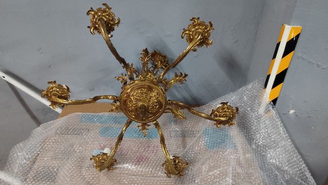 LÁMPARA TECHO BRONCE