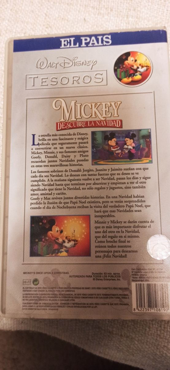 Película Mickey descubre la Navidad