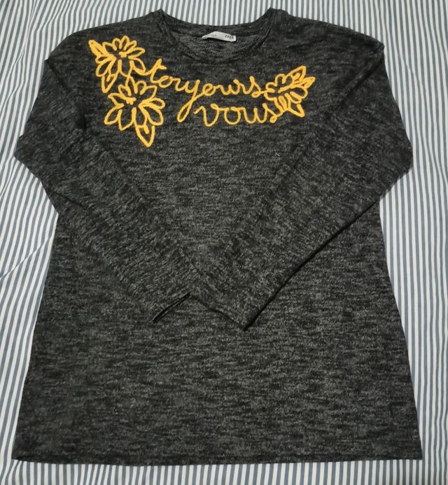 Jersey gris Zara