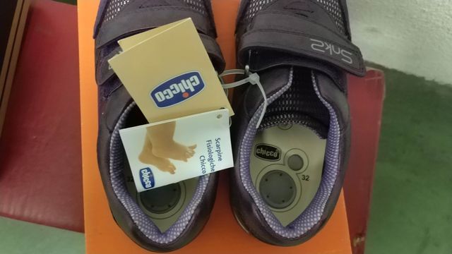 zapatillas Chicco talla 32 nuevas sin estrenar