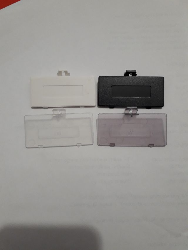 Schermo, copertine, scatole, adesivi... GB Nintendo