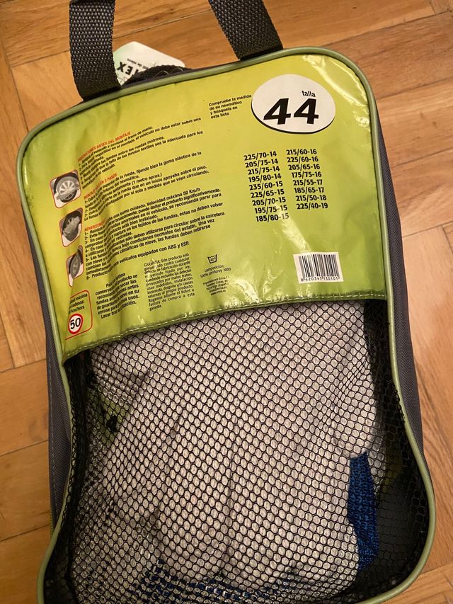 Cadenas nieve textil 4x4