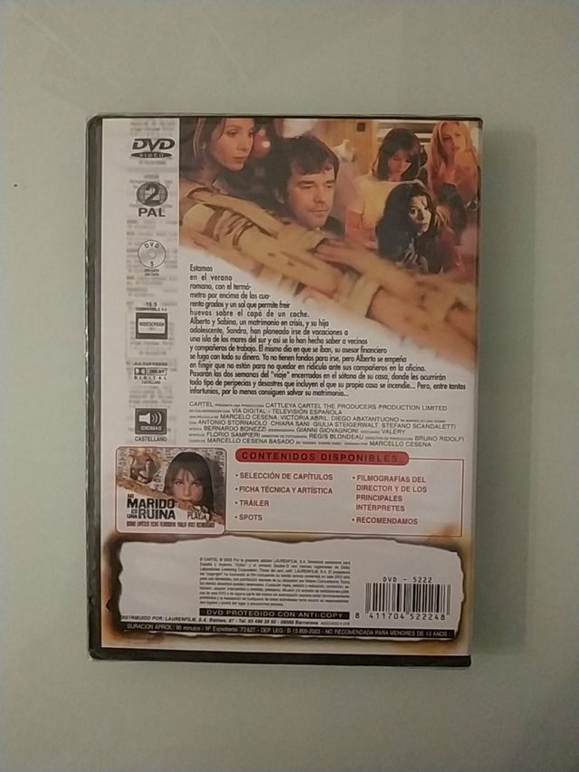 DVD Mi marido es una ruina. Precintada