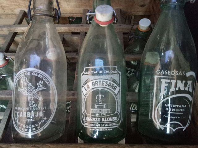 Garrafas de refrigerante