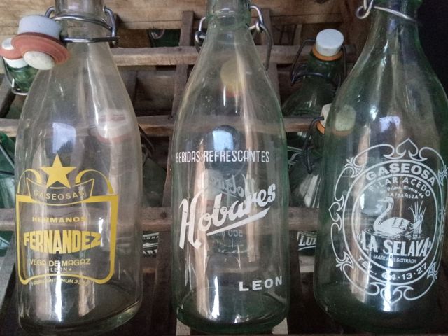 Garrafas de refrigerante