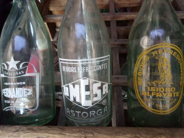 Garrafas de refrigerante