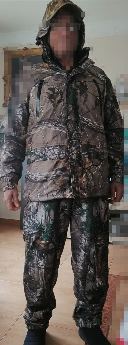 traje termico de caza para hombre talla L