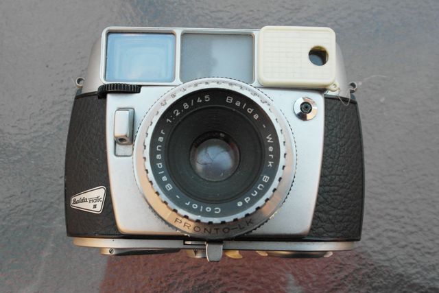 Cámara clásica alemana.BALDAMATIC II.funcionando.