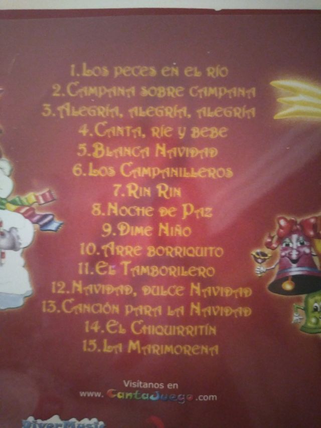 cantajuejos navideño