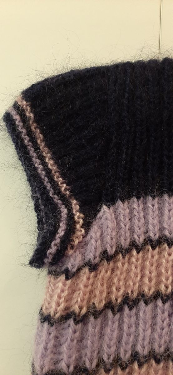 Chaleco de punto niña 6-7 años