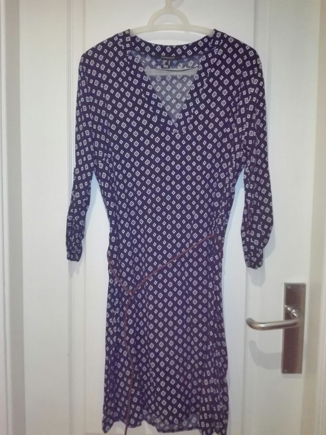 Vestido camisero azul Atmosphere T38