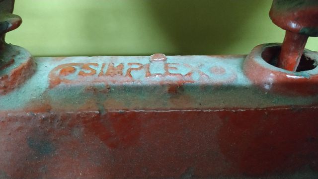 Antigua Balanza de platos SIMPLEX - 3kg - Años 40