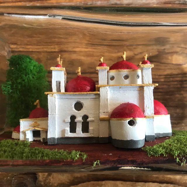 Església Ortodoxa Grega. Cafernaún. Israel. Dins a