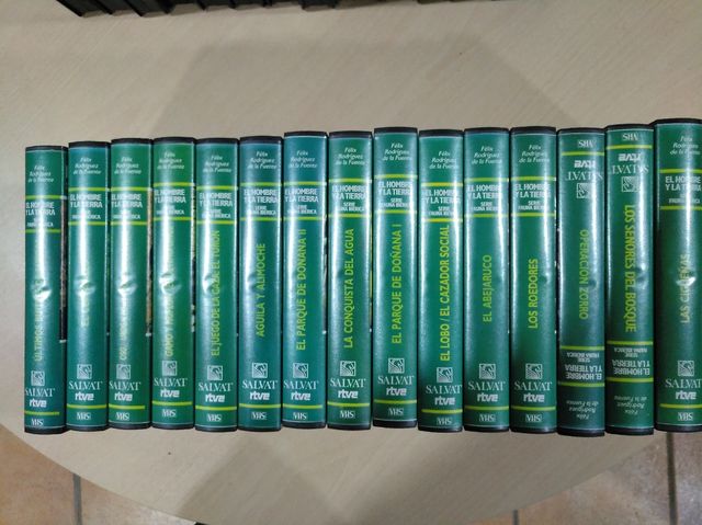 VHS colección nueva del hombre y la tierra