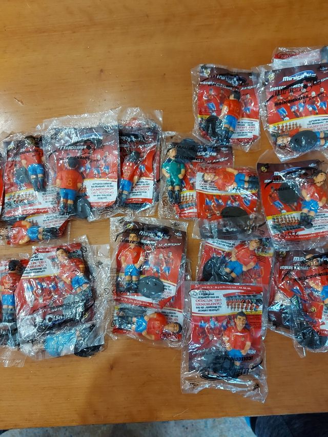 Figuras Minigols para futbolín Selección española