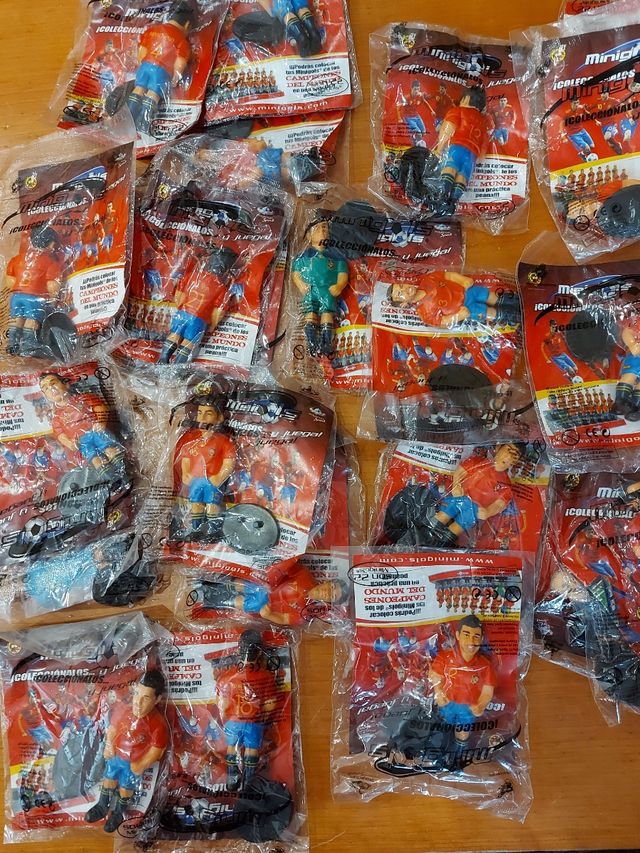 Figuras Minigols para futbolín Selección española