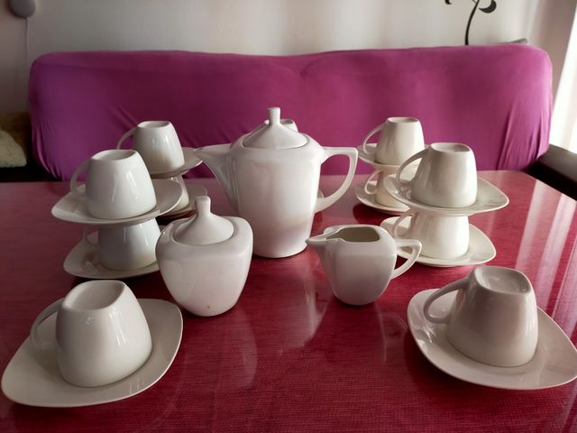 juego de café/té de 12 servi.