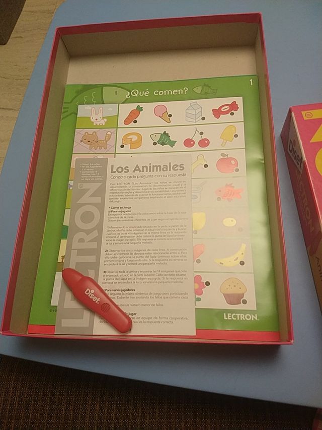 Juego Electron Los Animales