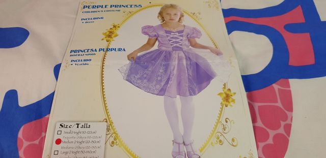 Disfraz de niña. Talla 8-10