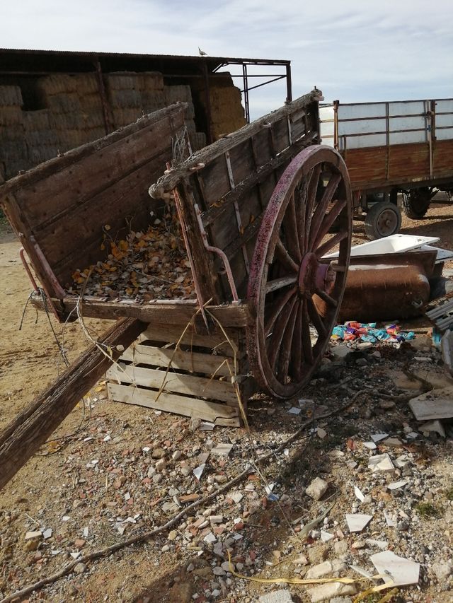 carreta para decoracion