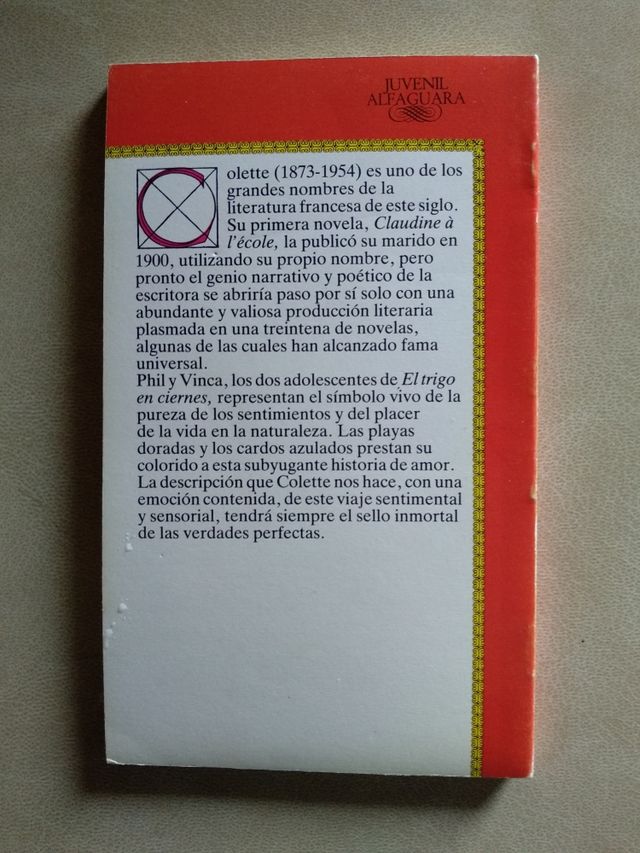 EL TRIGO EN CIERNES (Colette)