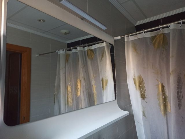 espejo baño moderno blanco